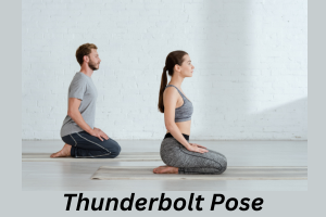 Thunderbolt Pose yoga